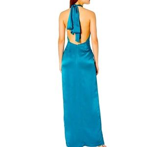 ABS Halter low back gown